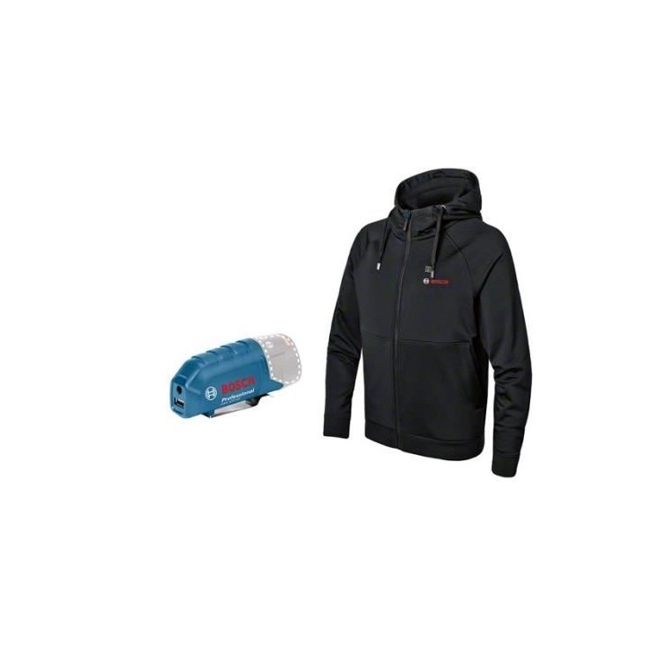 Veste chauffante Bosch Professional GHH 12+18V XA + GAA 12V-21 (sans b