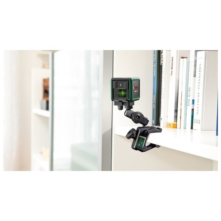 Laser lignes Bosch - Quigo Green - Technologie faisceau vert - Portée