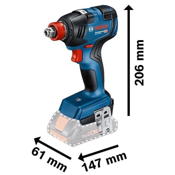 Combo Kits Bosch Professional Visseuse a chocs/boulonneuse GDX 18V-200