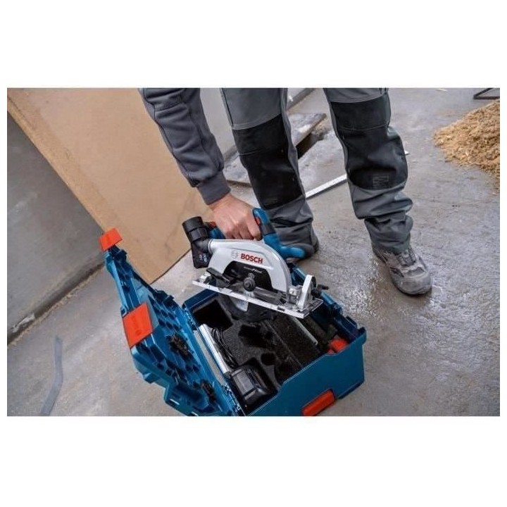 Scie circulaire Bosch Professional GKS 18V-57-2 sans batterie - 06016C