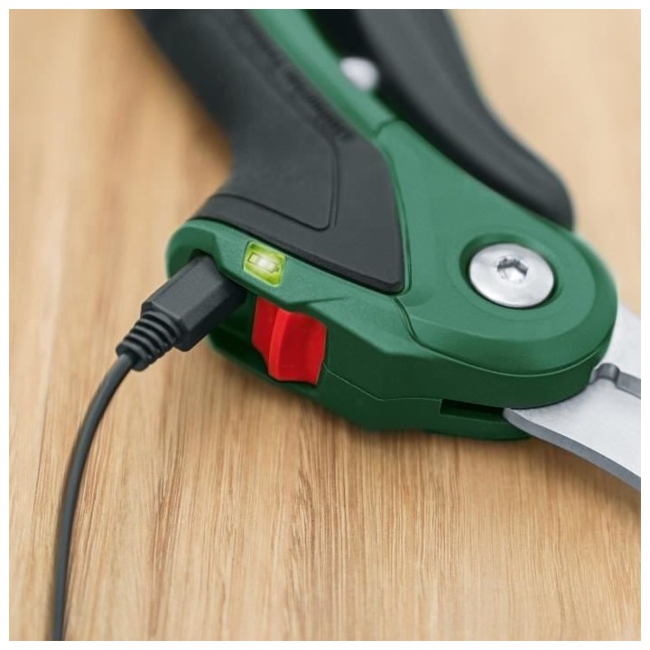 Sécateur EasyPrune sans fil - Bosch - Technologie Power Assist - Vert