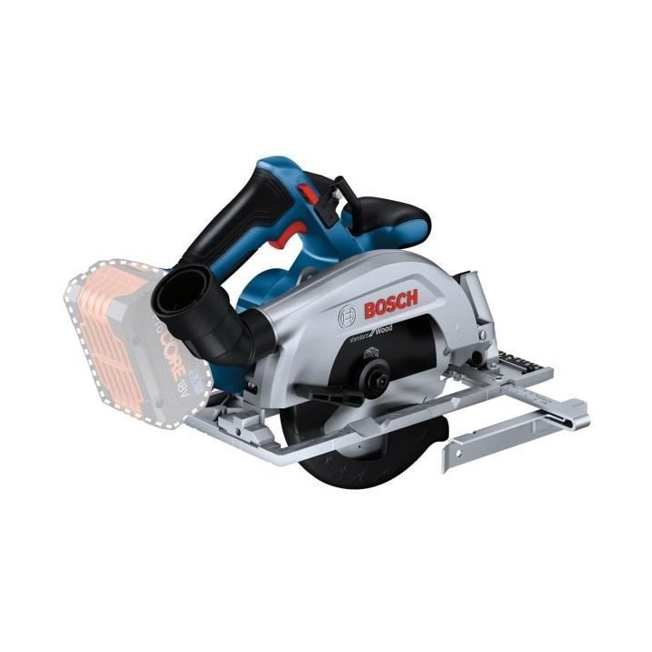 Scie circulaire Bosch Professional GKS 18V-57-2 + 2 batteries ProCORE