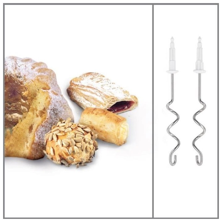 Batteur et mixeur plongeant - BOSCH - MFQ3540 - 450W - 5 vitesses - 2