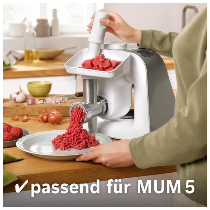 Hachoir a viande pour Kitchen Machine MUM5 - BOSCH - MUZ5FW1 - Disque