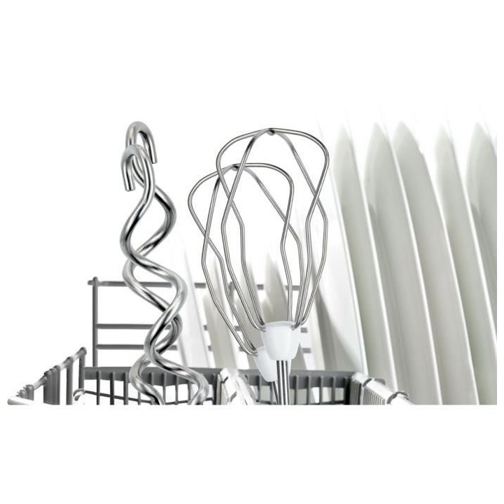 Batteur ErgoMixx 450 W - BOSCH MFQ36400 blanc/gris - 5 vitesses+turbo