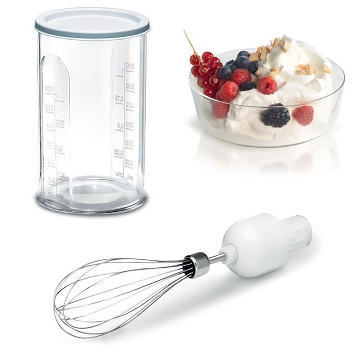 Mixeur plongeant BOSCH MSM66150 ERGOMIXX - Pied inox amovible, 600W, 1