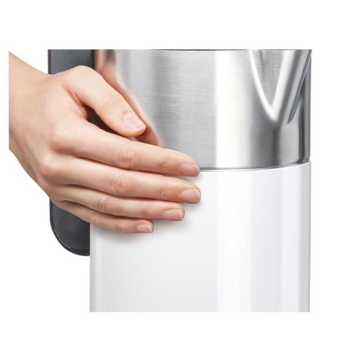Bouilloire électrique BOSCH TWK8611P Styline - Blanc - 1.5L - 2400W -