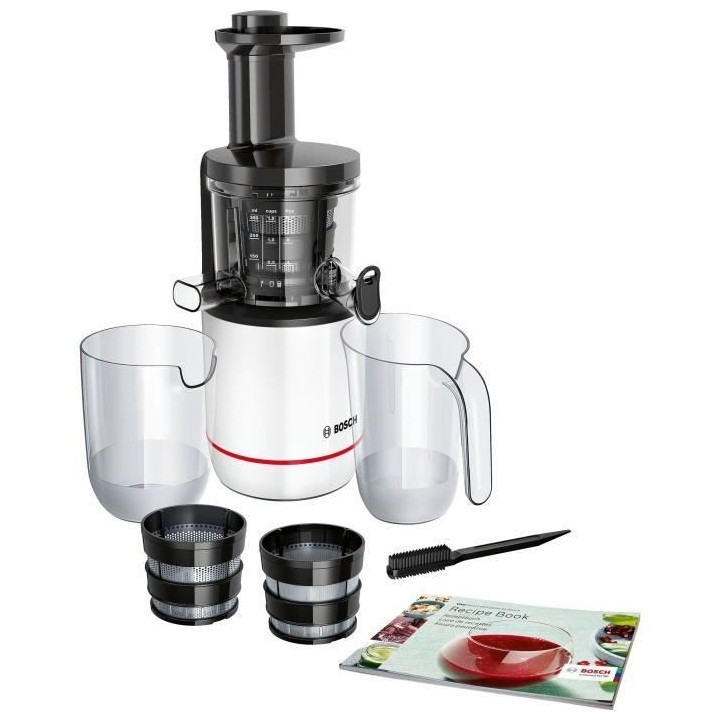 Extracteur de jus - BOSCH - MESM500W VitaExtract - Blanc/chrome - 150