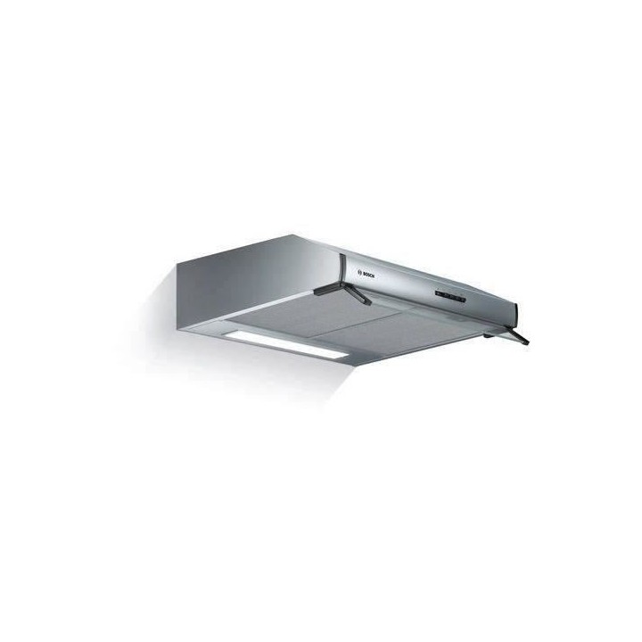 Hotte classique murale BOSCH DUL63CC50 - L 60 cm - Inox - Evacuation /