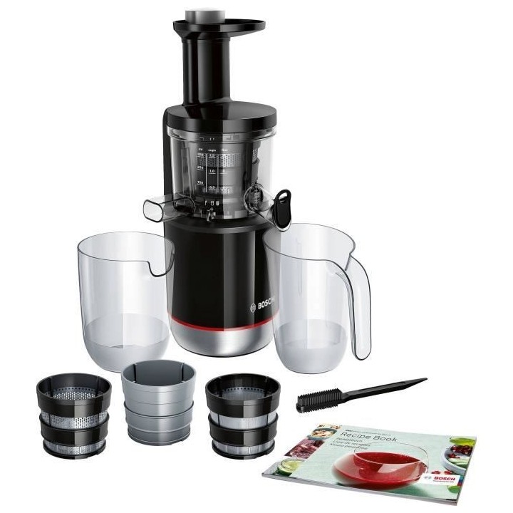 Extracteur de jus - BOSCH - MESM731M VitaExtract - Noir/inox - 150 W -