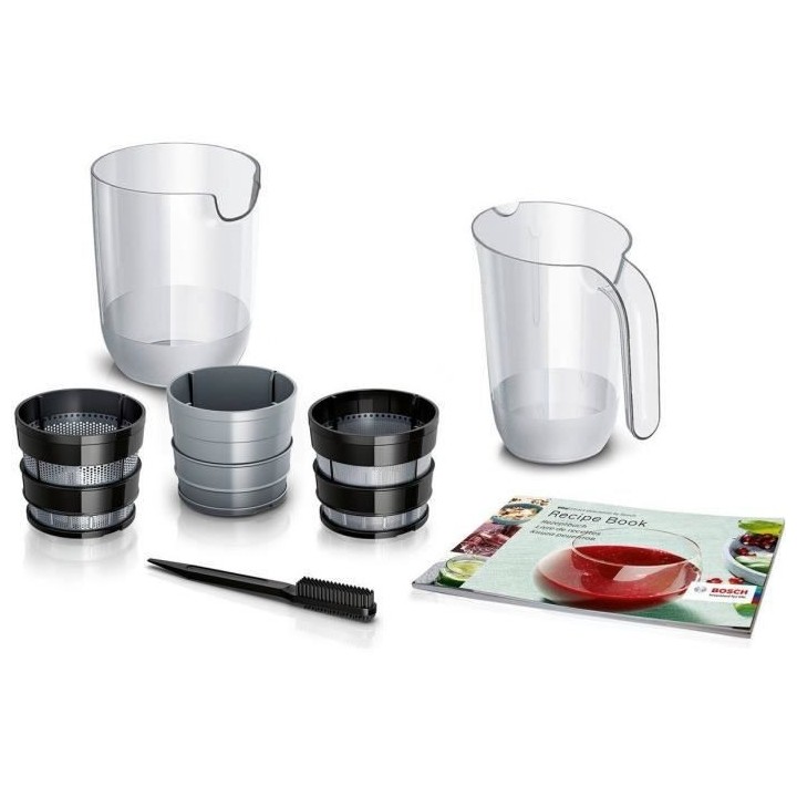 Extracteur de jus - BOSCH - MESM731M VitaExtract - Noir/inox - 150 W -