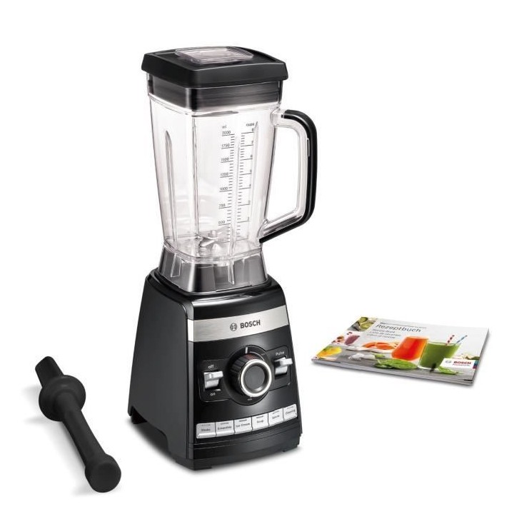 BOSCH MMBH6P6B VITA BOOST Blender - Noir/Inox