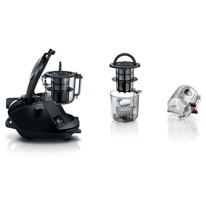 BOSCH BGS7MS64 Aspirateur sans sac ProSilence - 800 Watts - 64 dB - Ne