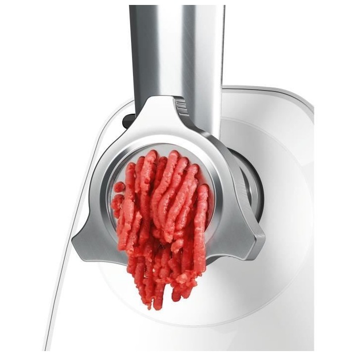 Hachoir a viande - BOSCH - MFW2514W SmartPower - Blanc - moteur bloqu
