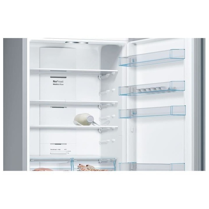 Réfrigérateur combiné pose-libre - BOSCH KGN49XLEA SER4 - 438 L - H