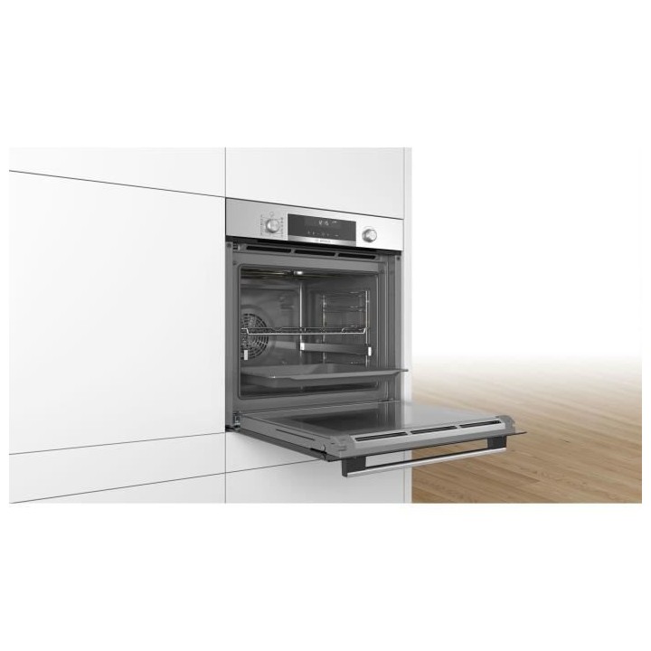Four multifonction Pyrolyse - BOSCH SER6 - HBA5785S6 Inox - Vol four: