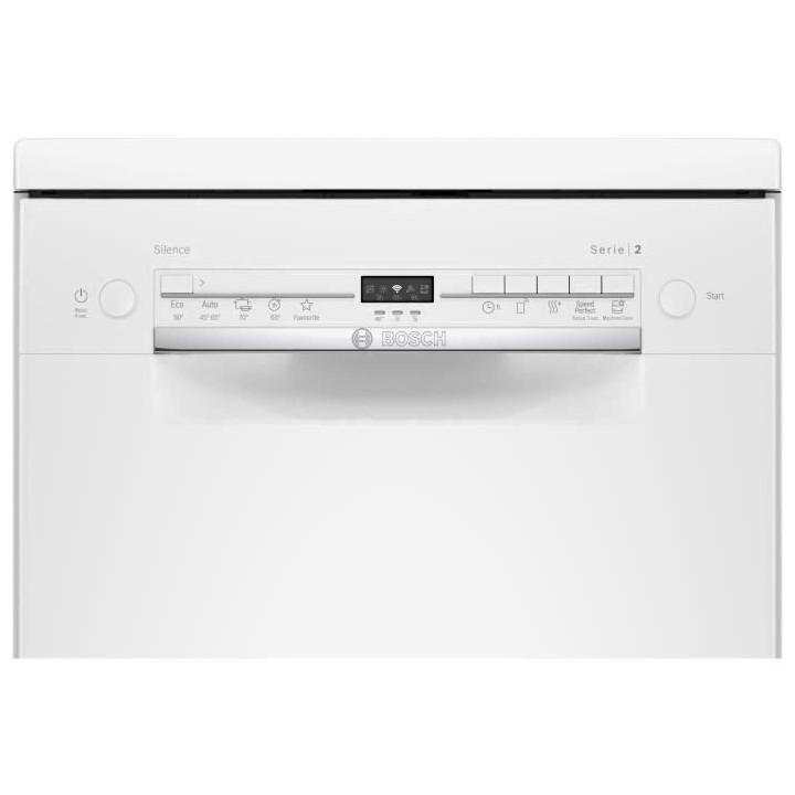 Lave-vaisselle pose libre BOSCH SPS2IKW04E SER2 - 9 couverts - Inducti