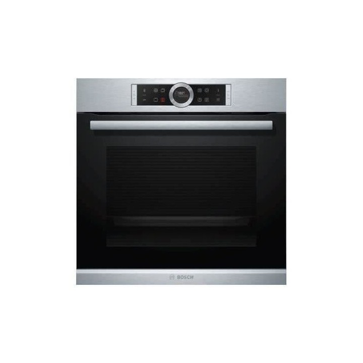 Four pyrolyse - Multifonction - BOSCH - HBG672BS2 - Inox - 71 L - Clas