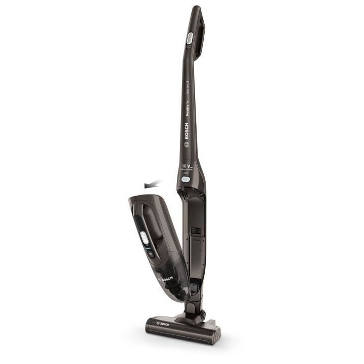 BOSCH BCHF2MX16 - Aspirateur Balai sans fil Readyy'y 2en1 - 2 vitesses