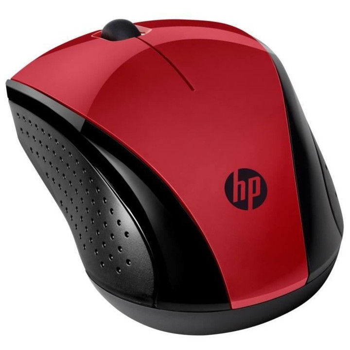 Souris sans fil HP 220 - Rouge