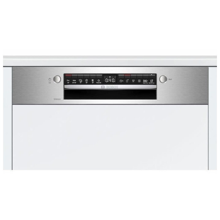 Lave-vaisselle intégrable BOSCH SMI4HTS31E SER4 - 12 couverts - Induc