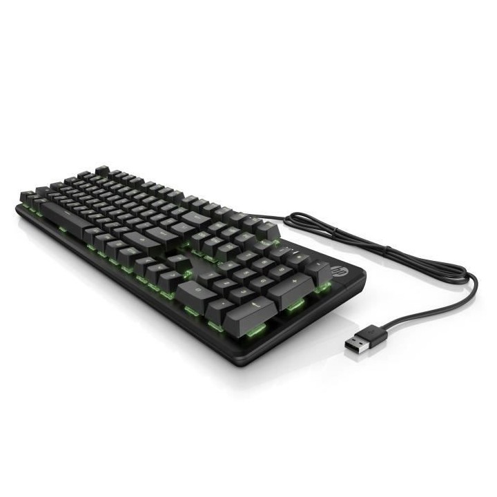 Clavier Gamer HP Pavillon 550 - Clavier mécanique - Noir - AZERTY