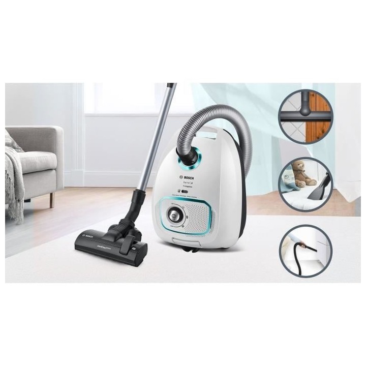 BOSCH BGLS4HYG2 Aspirateur avec sac - Puissance 700 W - Filtre UltraAl