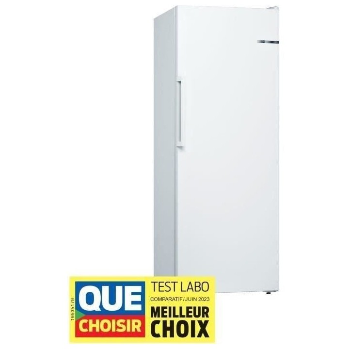 BOSCH - Congélateur armoire GSN29UWEW Porte: Blanc - SER4 - Volume ut