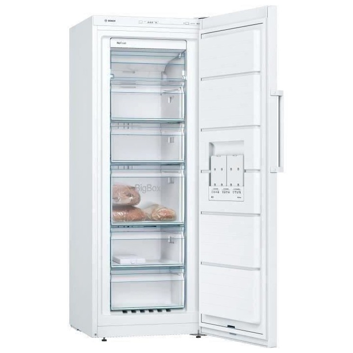 BOSCH - Congélateur armoire GSN29UWEW Porte: Blanc - SER4 - Volume ut