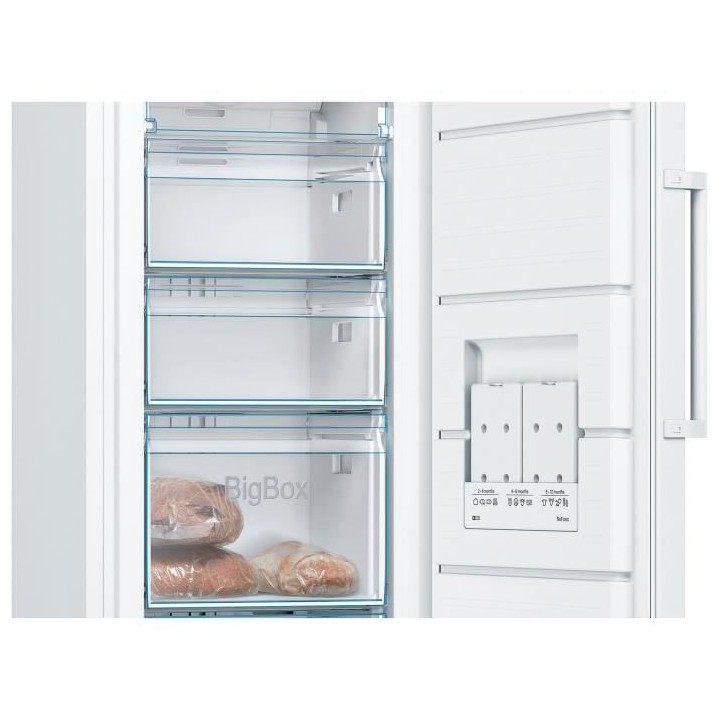 BOSCH - Congélateur armoire GSN29UWEW Porte: Blanc - SER4 - Volume ut