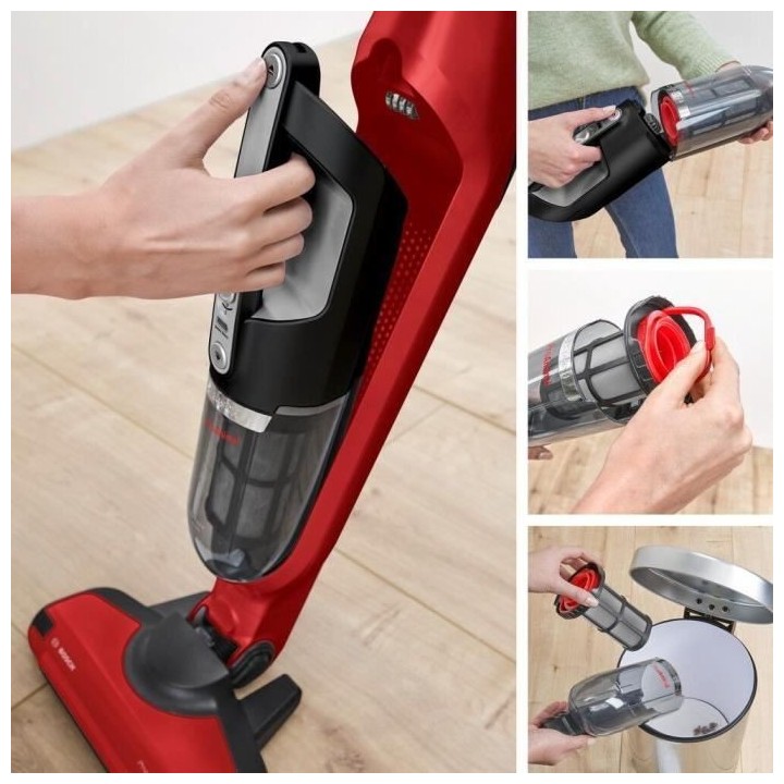 BOSCH BBH3ZOO28 Aspirateur balai sans fil 2en1 et multifonction Flexxo