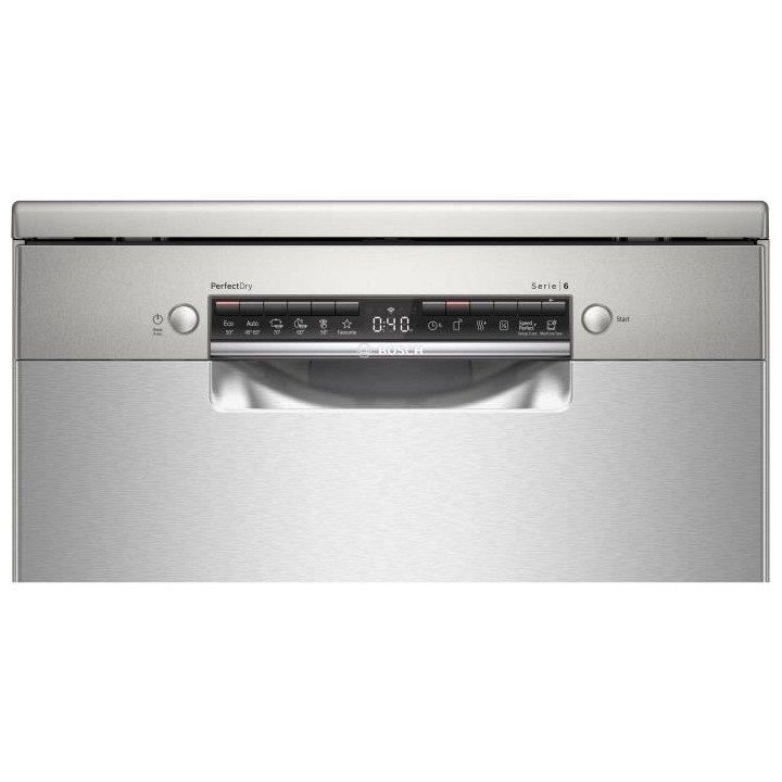 Lave-vaisselle pose libre BOSCH SMS6TCI00E SER6 - 14 couverts - Induct