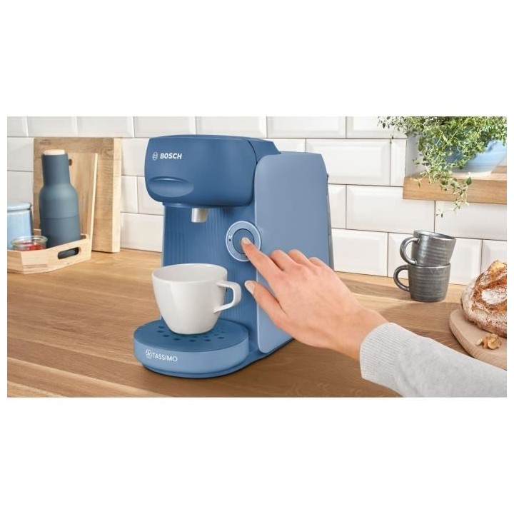 Machine a café - BOSCH - Tassimo FINESSE TAS16B5 - Bleu