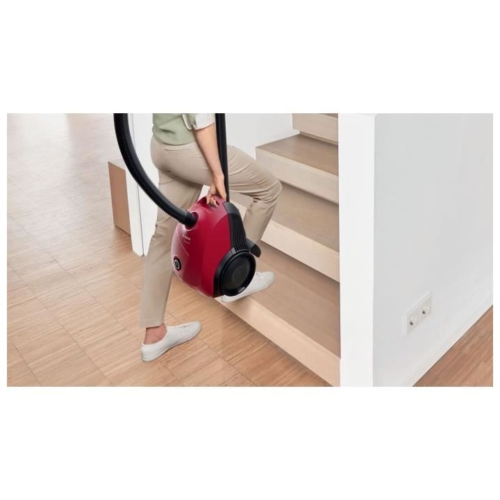 Aspirateur traîneau BOSCH BGBS2RD1 - 600 watts - 8M - 80 Db - sac 3,5
