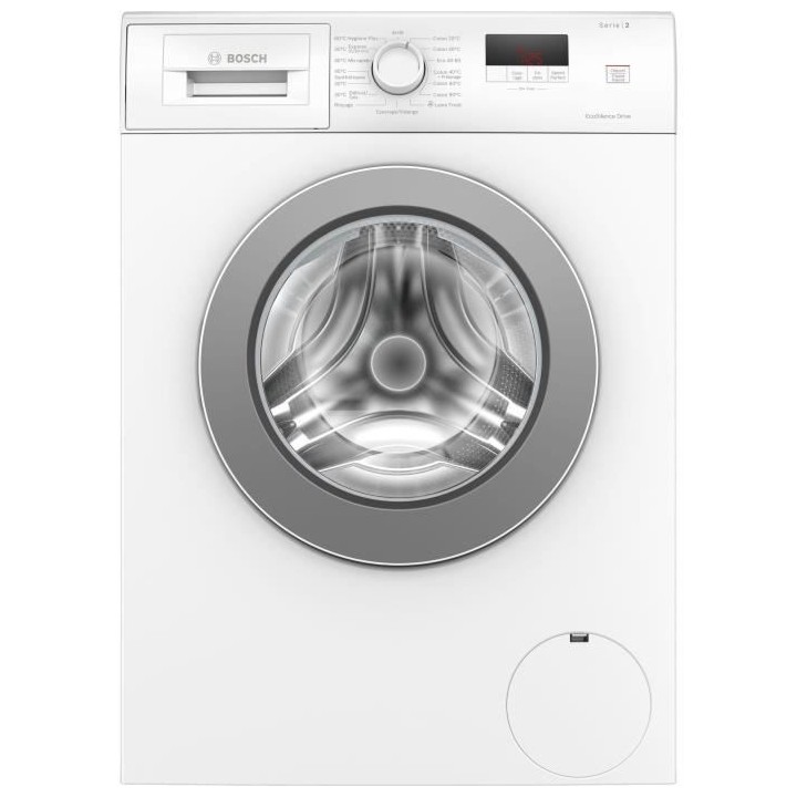 Lave-linge hublot BOSCH WAJ24037FR - 7 kg - Induction - L59,8cm - 1200