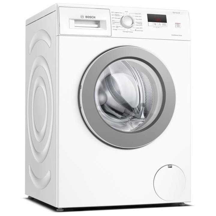 Lave-linge hublot BOSCH WAJ24018FR SER2 - 8 kg - Induction - L60cm - 1