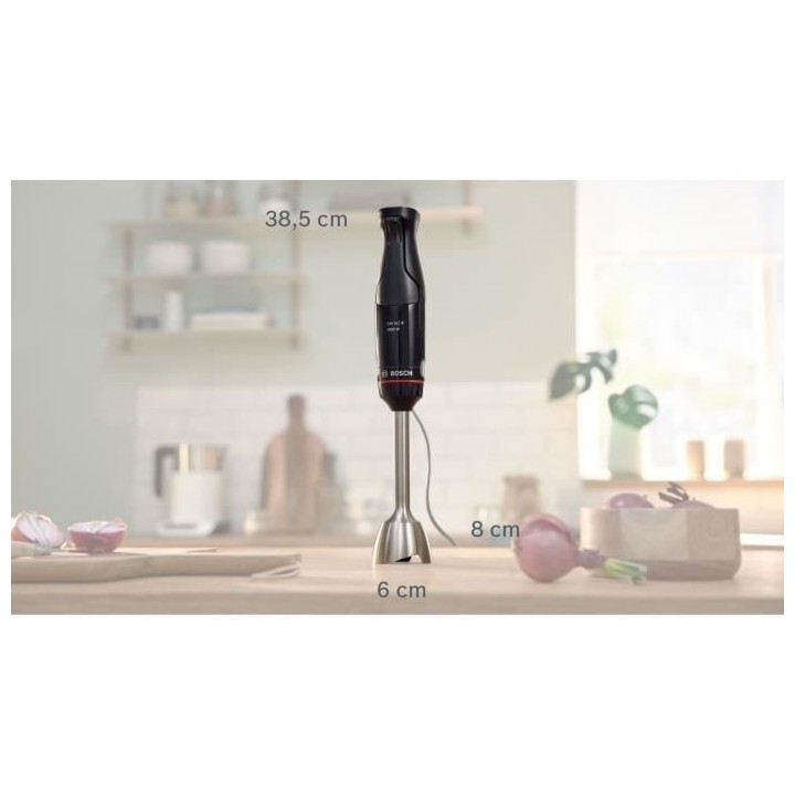 Mixeur plongeant BOSCH ErgoMaster Série 4 - moteur 1000 W - 4 lames Q