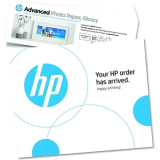 HP - Papier photo finition glacée HP Avancée - 250 g/m2, 4 x 12 pouc