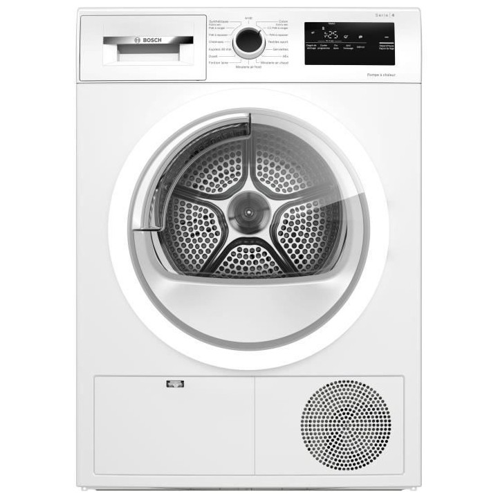 Seche-linge pompe a chaleur BOSCH WTH83V13FR SER4 - 8 kg - Classe A++