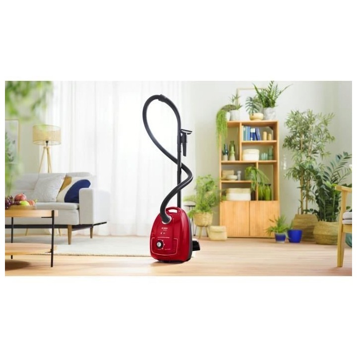 Aspirateur avec sac BOSCH GL38 - 600 W - 79 dB - HEPA - 10m - 4 L sac