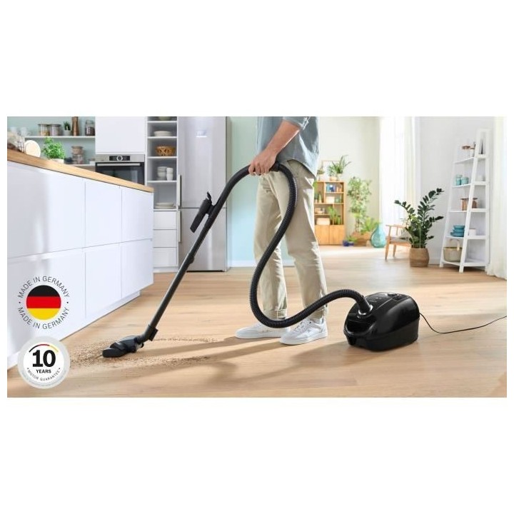 BOSCH GL38 Noir - Aspirateur Traineau Sac - 600 W - 79 dB - (h)epa - 1
