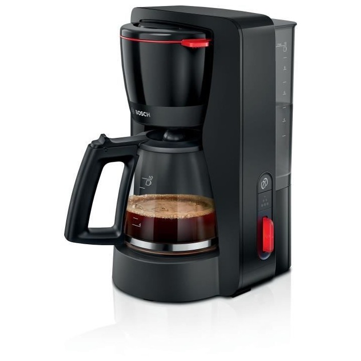 Cafetiere Filtre - BOSCH - TKA3M133 MyMoment - Noire - verseuse verre