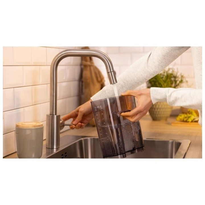 Cafetiere Filtre - BOSCH - TKA3M131 MyMoment - Blanche - verseuse verr