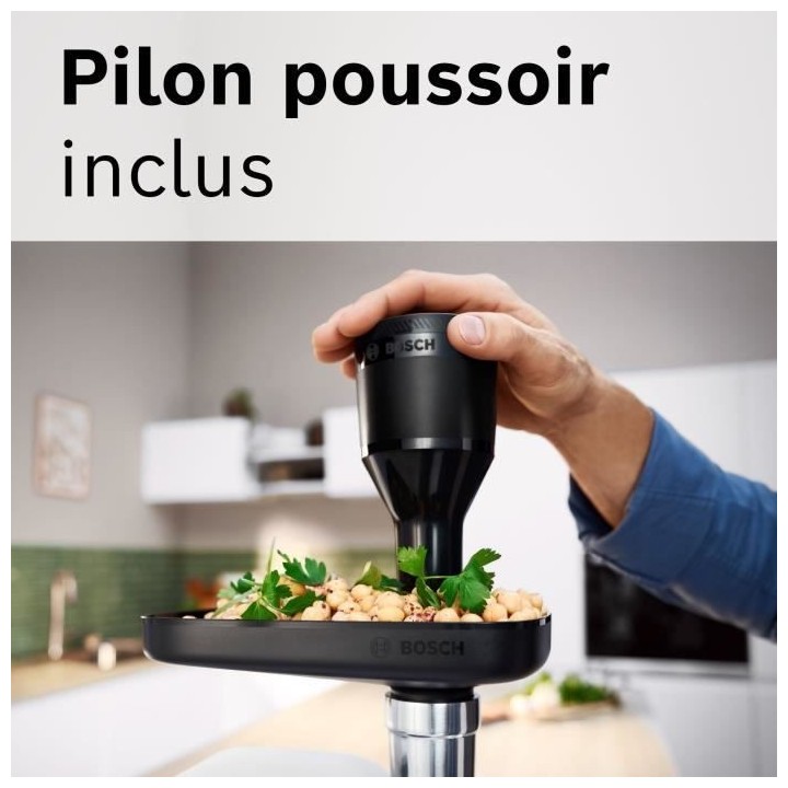 Hachoir a viande - BOSCH - MFWS420W Série 4 - Blanc - 500 W - moteur