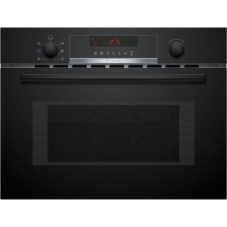 Four combiné micro-ondes Encastrable - BOSCH SER4 - CMA583MB0 Noir -