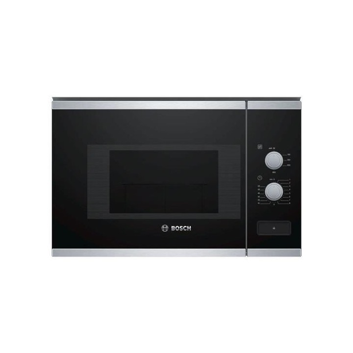 Micro-ondes Pose libre BOSCH BFL520MS0 - Monofonction - Inox - 20 L -