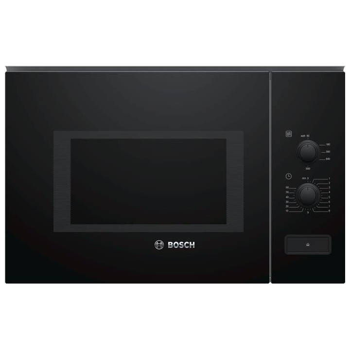 Micro-ondes encastrable - BOSCH BFL550MB0 - Noir - 25 L - Monofonction