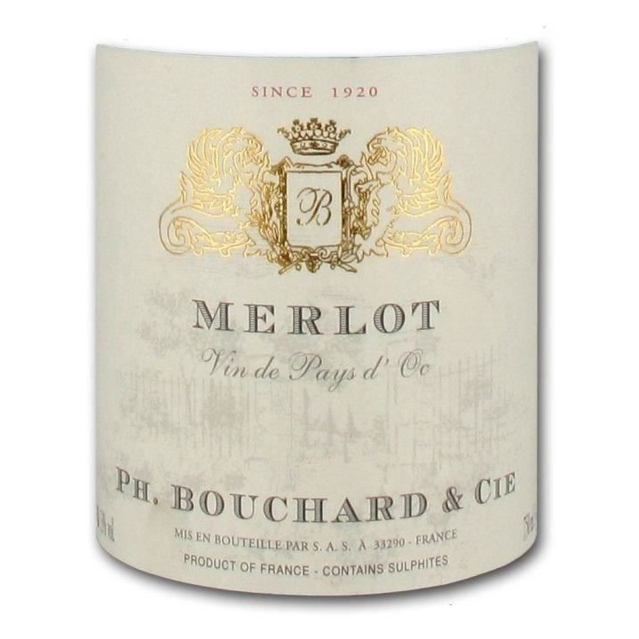 Philippe Bouchard Merlot - Vin rouge du Languedoc Roussillon
