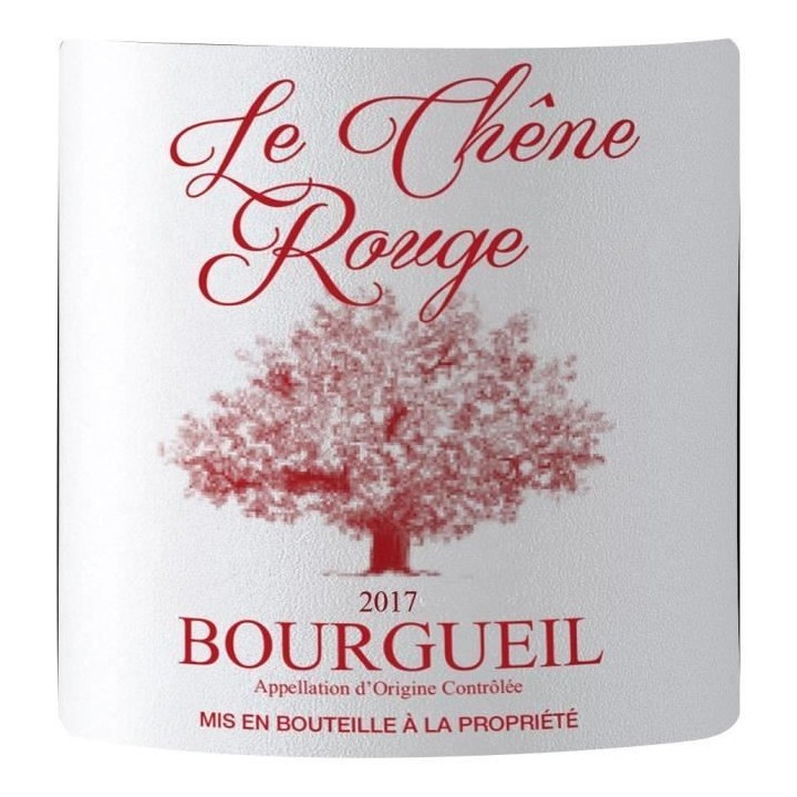 Le Chene Rouge 2017 Bourgueil - Vin rouge de Loire