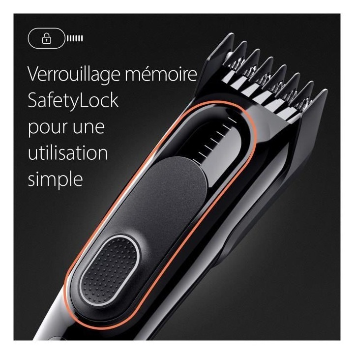 Tondeuse Cheveux BRAUN - Series 5 - HC5310 - Homme - 17 longueurs de c